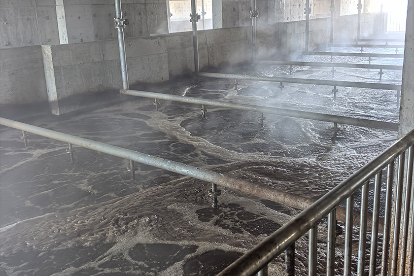 A printing and dyeing textile factory wastewater and reuse treatment station project