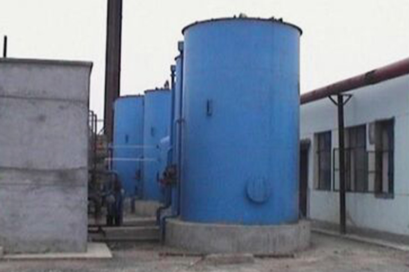Wastewater treatment station project of a knitting group company