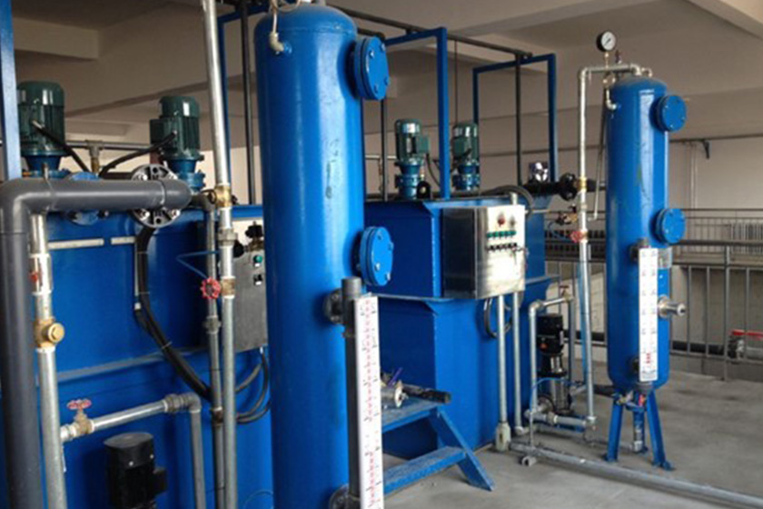 An aluminum processing wastewater treatment station project