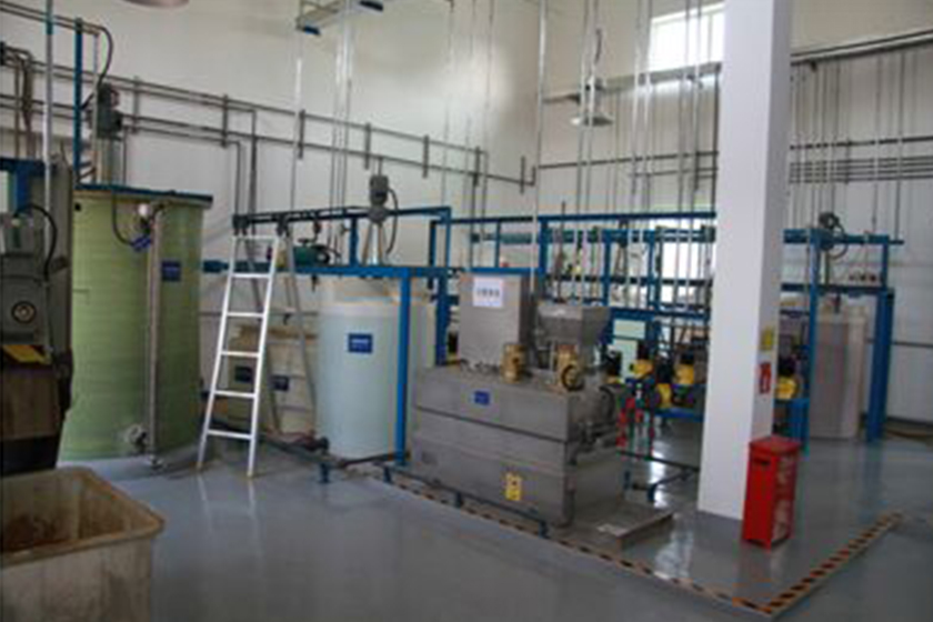 A sewage treatment plant project for a pharmaceutical company