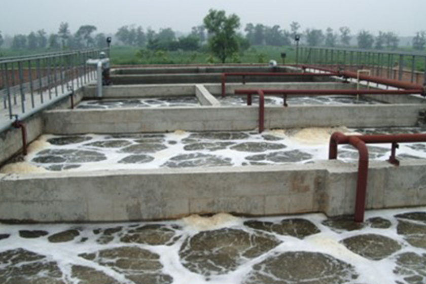 A steel processing wastewater treatment station project
