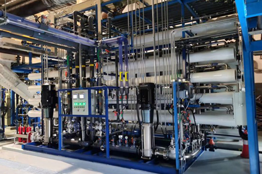Wastewater treatment and ultrapure water preparation station project for a semiconductor manufacturing enterprise
