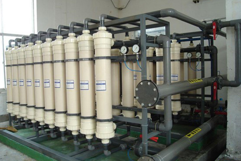 A community sewage treatment and reuse station project