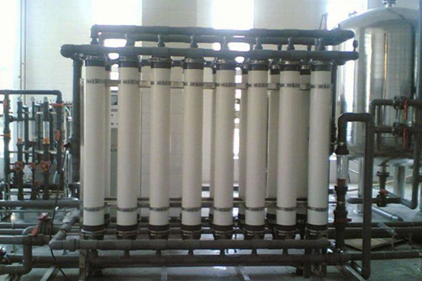 A community sewage treatment and reuse station project