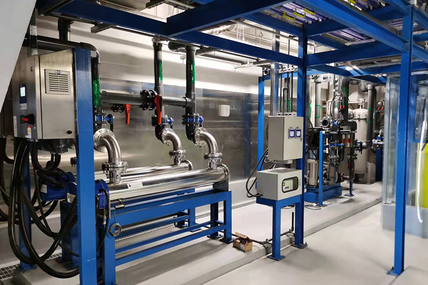 Wastewater treatment and ultrapure water preparation station project for a semiconductor manufacturing enterprise